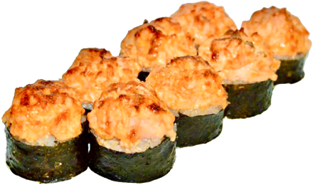 Запечений з лососем