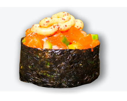 Гункан лосось