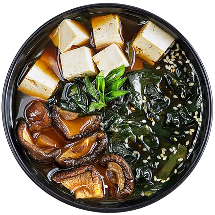 Місо суп з печерицями