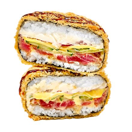 Суші-бургер з тунцем