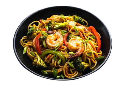 Локшина удон з креветкою