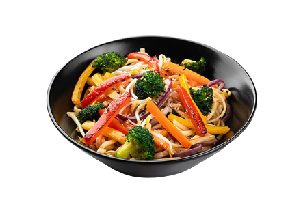 Локшина удон з овочами