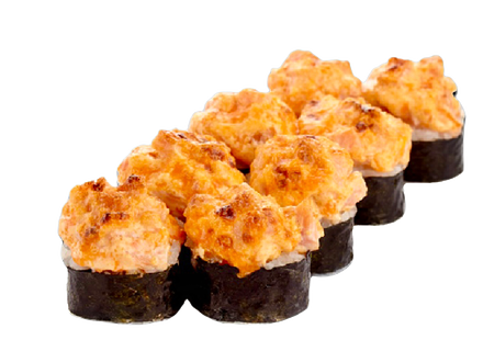 Запечений з креветкою